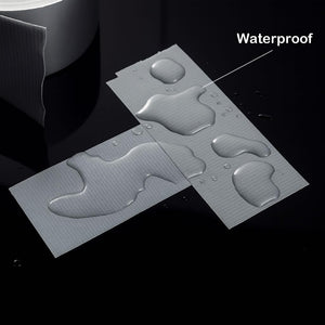 Silver Duct Tape - Heavy Duty Waterproof Tape 1.88 Inch Wide - Strong Adhesive, Extra Thickness, Tear by Hand - Great for Indoor & Outdoor Use, Moving Boxes, Repairs - 45 Ft