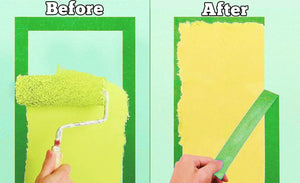 5 Rolls Pinstripe Tape - Masking Tape 1/16", 1/8", 1/4", 1/2", 3/4" - Thin Painters Masking Automotive Tape for DIY, Car, Auto, Paint, Art, Tumblers (Green)