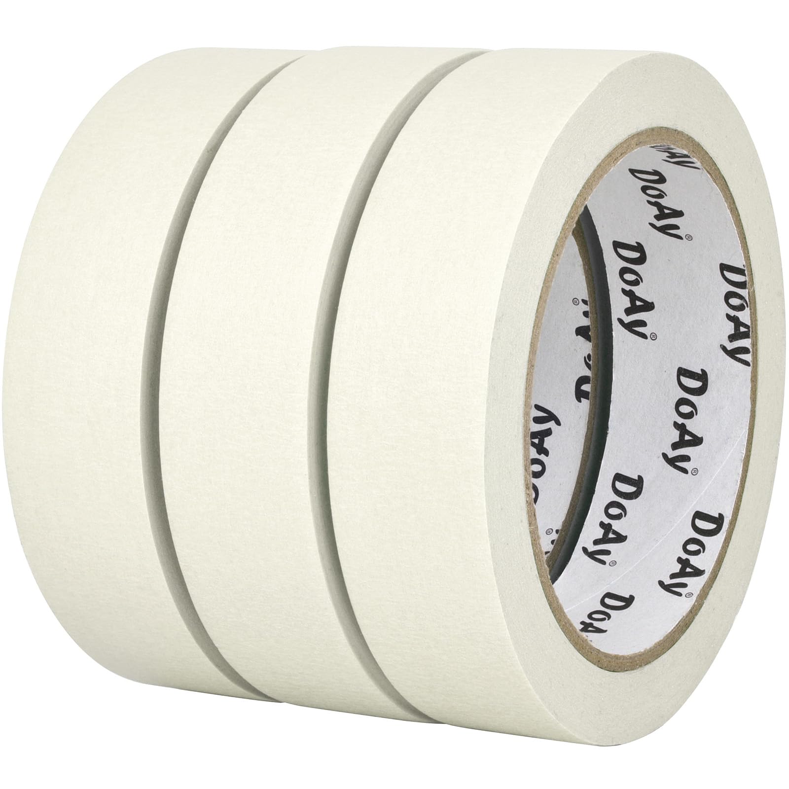 3 Pack Blue Painters Tape - Masking Tape 1 Inch Wide - Multi-Surface, Smart Adhesion, Indoor & Outdoor - 270FT Total - Paint Tape for DIY, Labeling, Art, Car, General Purpose (#3910)