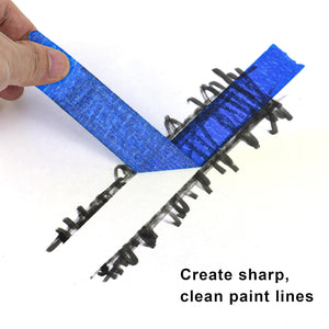 Blue Painters Tape - Masking Tape 2 Inch Wide (1.88" x 90FT) - Multi-Surface, Smart Adhesion, Indoor & Outdoor - 1 Roll Paint Tape for DIY, Labeling, Art, Car (#3910)