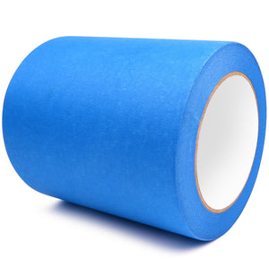 Blue Painters Tape 6 Inches x 45 Yards - 3D Printing Tape - Multi Surface Use - Single Roll