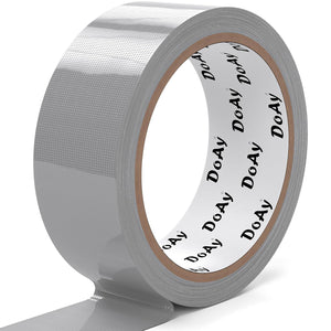 Silver Duct Tape - Heavy Duty Waterproof Tape 1.88 Inch Wide - Strong Adhesive, Extra Thickness, Tear by Hand - Great for Indoor & Outdoor Use, Moving Boxes, Repairs - 45 Ft