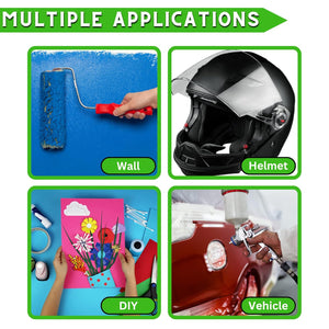 3 Pack Green Painters Tape - Masking Tape 0.25 Inch Wide - Multi-Surface, Smart Adhesion, Indoor & Outdoor - 270FT Total - Paint Tape for DIY, Labeling, Art, Car, General Purpose (#3910)