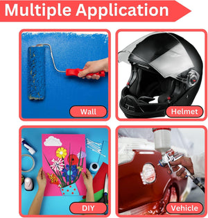 Colored Masking Tape 1/2" x 15 Yard - Multi Color - Multi Surface Use - 12 Bright Colors