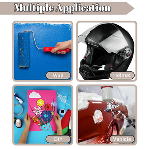 3 Pack White Masking Tape - Painters Tape 1 Inch Wide - Multi-Surface, Water Resistant, Indoor & Outdoor Use - 270FT Total - Artist Tape for Paint, Wall, Watercolor, Car, DIY (#4010)