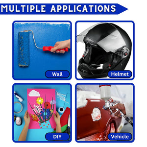 3 Pack Blue Painters Tape - Masking Tape 1 Inch Wide - Multi-Surface, Smart Adhesion, Indoor & Outdoor - 270FT Total - Paint Tape for DIY, Labeling, Art, Car, General Purpose (#3910)