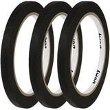 3 Pack Green Painters Tape - Masking Tape 0.25 Inch Wide - Multi-Surface, Smart Adhesion, Indoor & Outdoor - 270FT Total - Paint Tape for DIY, Labeling, Art, Car, General Purpose (#3910)