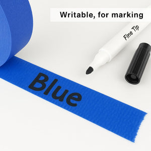 Blue Painters Tape - Masking Tape 2 Inch Wide (1.88" x 90FT) - Multi-Surface, Smart Adhesion, Indoor & Outdoor - 1 Roll Paint Tape for DIY, Labeling, Art, Car (#3910)