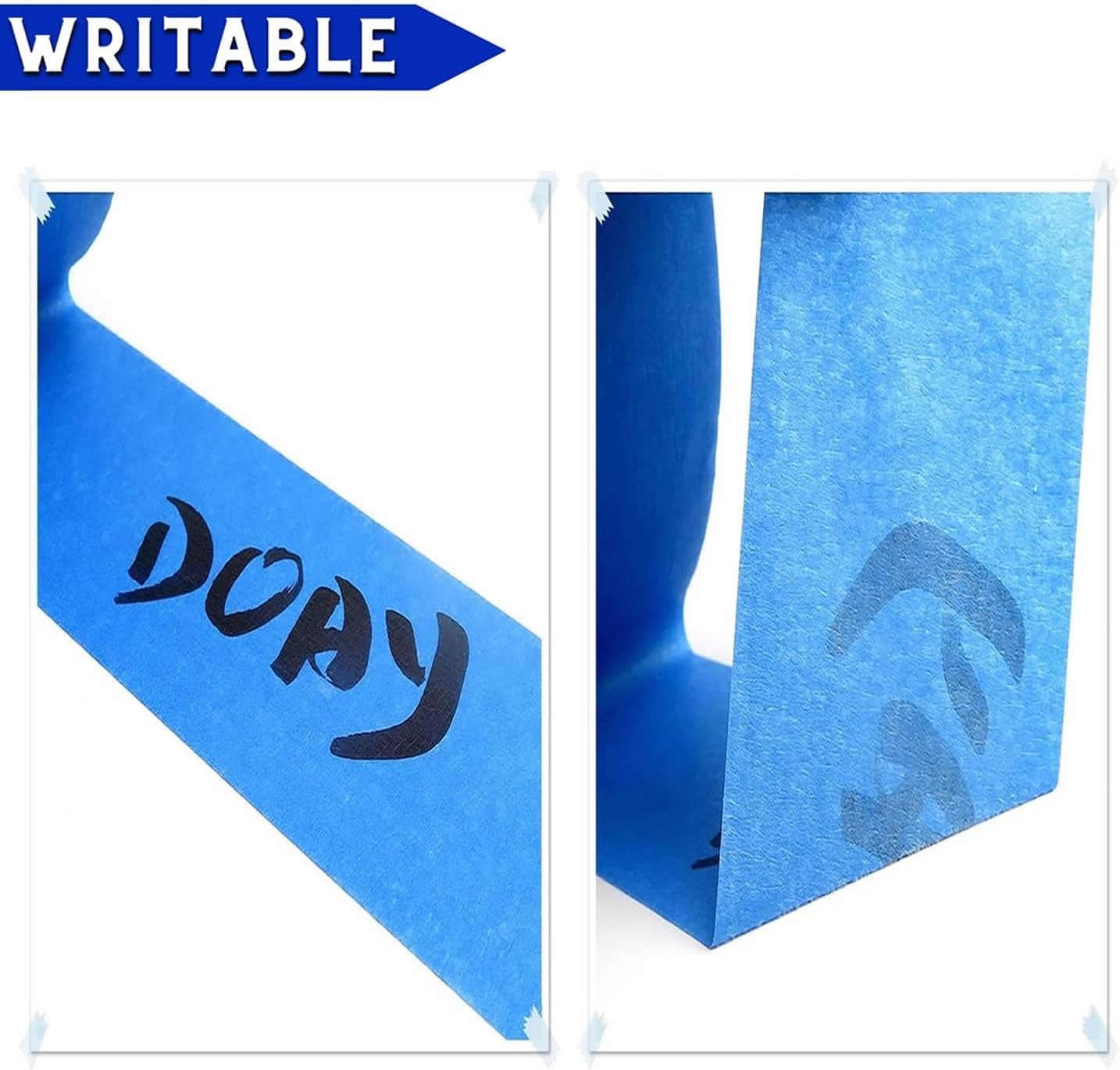Blue Painters Tape 6 Inches x 45 Yards - 3D Printing Tape - Multi Surface Use - Single Roll