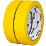 2 Pack Green Painters Tape - Masking Tape 1 Inch Wide - Multi-Surface, Smart Adhesion, Indoor & Outdoor - 180FT Total - Paint Tape for DIY, Labeling, Art, Car, General Purpose (#3910)