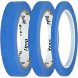 DOAY Painters Tape | 3 Pack | 0.75", 0.5", 0.25" x 90FT | #3910