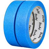 2 Pack Green Painters Tape - Masking Tape 1 Inch Wide - Multi-Surface, Smart Adhesion, Indoor & Outdoor - 180FT Total - Paint Tape for DIY, Labeling, Art, Car, General Purpose (#3910)