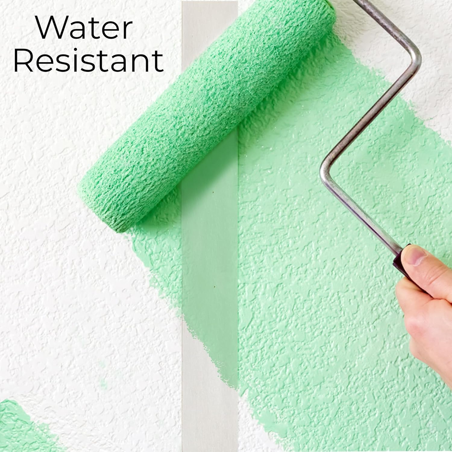 3 Pack White Masking Tape - Painters Tape 0.25 Inch Wide - Multi-Surface, Water Resistant, Indoor & Outdoor Use - 270FT Total - Artist Tape for Paint, Wall, Car, DIY (#4010)